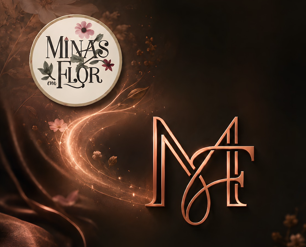 Projeto de identidade visual Minas em Flor